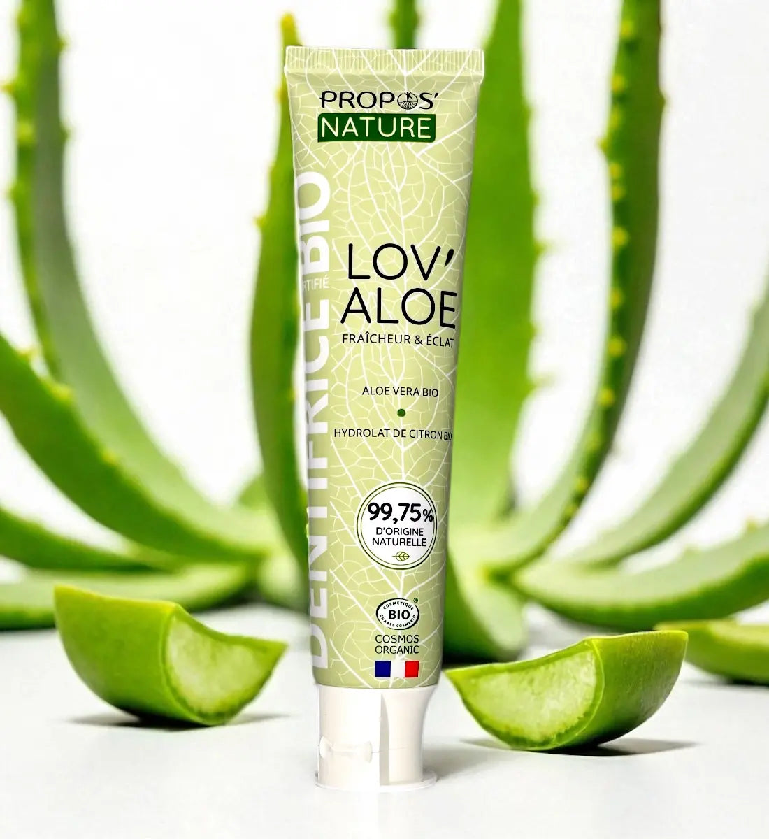 Bio Zahnpasta aus Aloe Vera & Zitrone