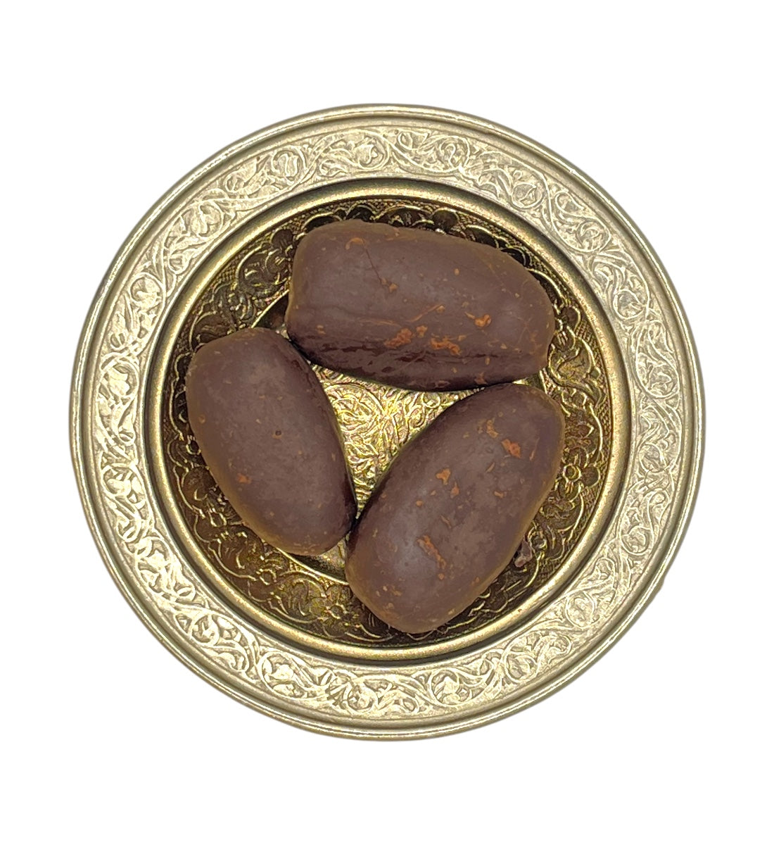 Dates with Belgian dark chocolate