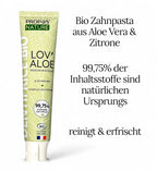 Bio Zahnpasta aus Aloe Vera & Zitrone