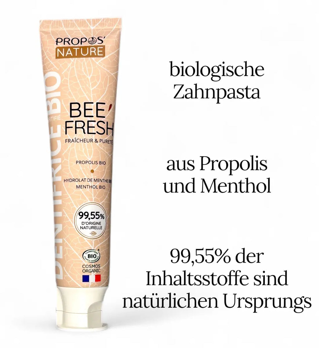 Bio Zahnpasta aus Propolis & Menthol