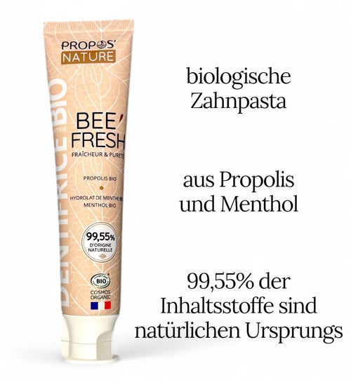 Bio Zahnpasta aus Propolis & Menthol