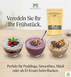 Chiasamen finden Verwendung in Puddings, Smoothies und Müsli