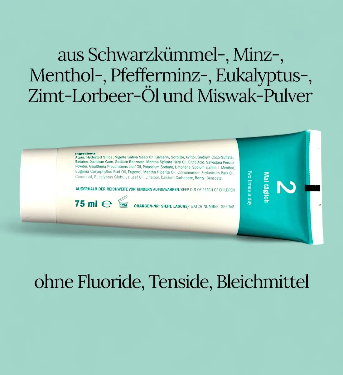 Zahnpasta Schwarzkümmel