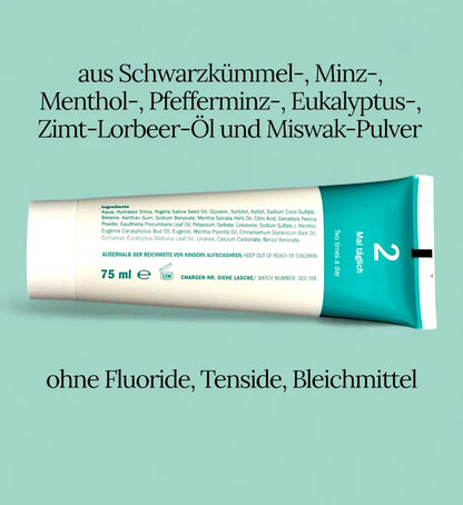 Zahnpasta Schwarzkümmel